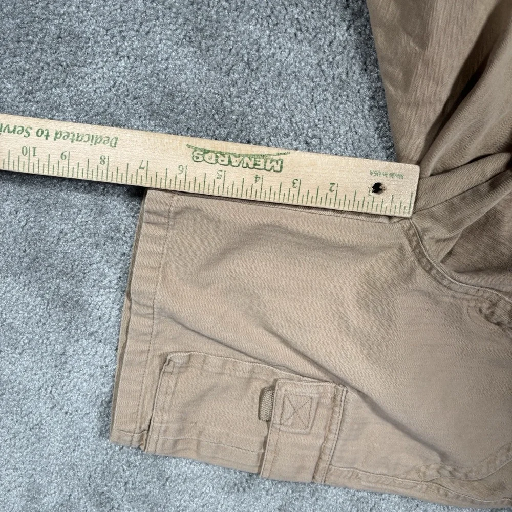 Vintage Old Navy Cargo Shorts‎ Youth Boys 7 Tan Cotton Baggy Heavy Skater Y2K